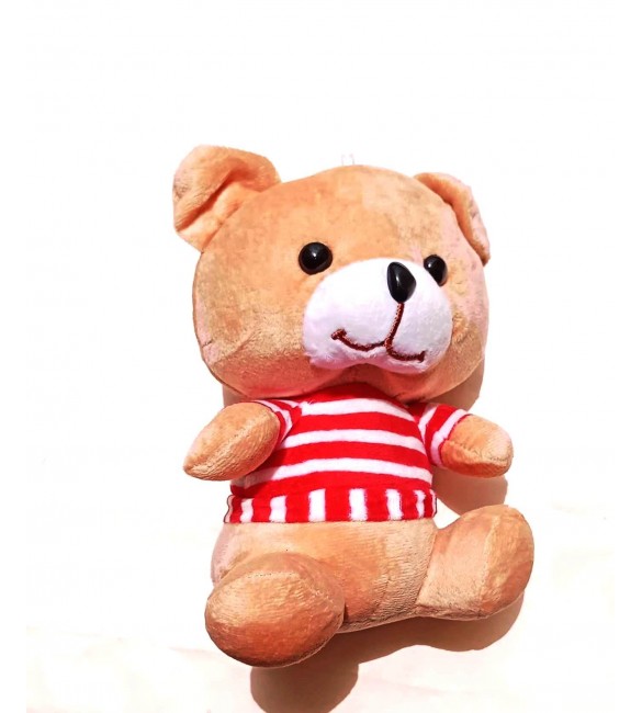 Pelúcia ursinho Marrom 20 cm -pop kids